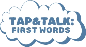 Tap & Talk: first words logo